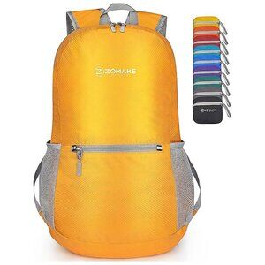 Ultra Lightweight Hiking Backpack 20L - Packable Small Backpacks New Yellow
